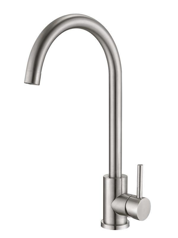 Reginox - Taravo Single Lever Mixer Tap -  Brushed Nickel