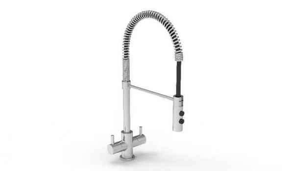 Reginox - Titania Dual Lever Chef Mixer Tap In Chrome