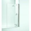 Coram Shower Screen 800mm Square Bath Screen