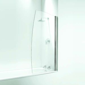 Coram Shower Screen 800mm Sail Bath Screen