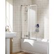 Lakes Bath Screen - Framed (Double Panel)