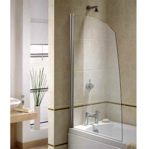 Ellbee Profile Plus Sail Bath Screen with Rise and Fall Hinge 800mm