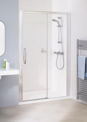 Lakes Low Threshold 1300mm Semi-Frameless Slider Door LKV3S13005