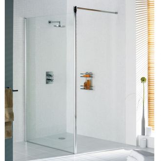Lakes Shower Screen Silver 700mm