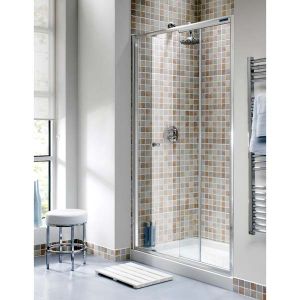 1000mm Ellbee Profile Plus Single Slider Door Shower Enclosure