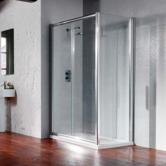 Manhattan Shower Enclosure 1400mm Straight Slider