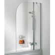 Lakes Bath Screen -Curved (Double Panel)