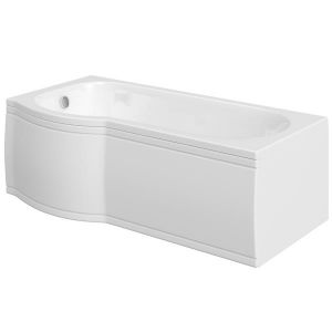 Trojancast Compact Concept Shower Bath 1675 x 800 x 700