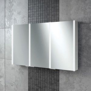 HiB Xenon 120 LED Mirrored Bathroom Cabinet