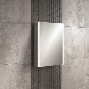 HiB Xenon 50 LED Mirrored Bathroom Cabinet