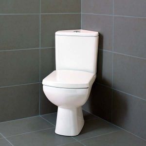 Zeto Short Projection Toilet & Corner Cistern