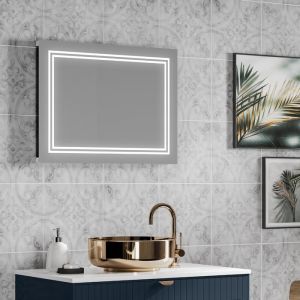 HiB Boundary 80 LED Steam-Free Bathroom Mirror