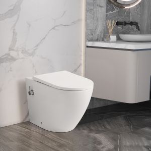 CATANIA Round Back-to-Wall Bidet Toilet