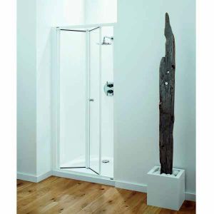1000mm Coram Optima Shower Bi Fold Door Coram Optima Shower